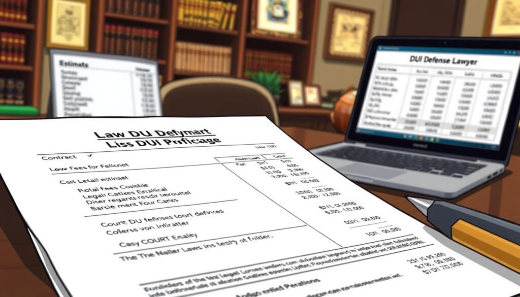 DUI defense cost