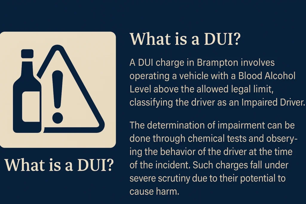 What is DUI? Ontario, Canada
